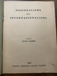 Image of Nasionalisme dan Internasionalisme