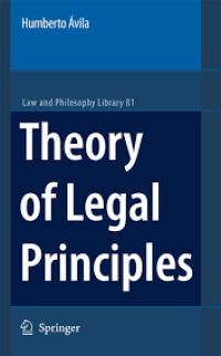 Image of Theory of Legal Principles